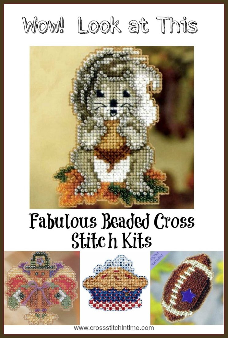 Thanksgiving Beaded Cross Stitch Kits