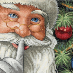 Christmas Beaded Cross Stitch Kits, Plus Tutorial on How to Add Seed Beads to Cross Stitch