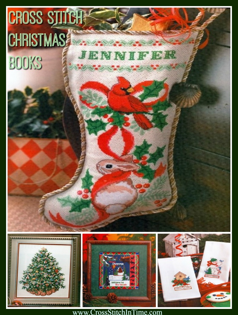 Cross Stitch Christmas Books by BH&G A Cross Stitch in Time