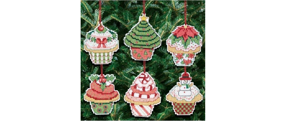 Cross Stitch Christmas Ornament Kits