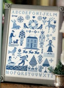 Cross Stitch Christmas Books by BH&G