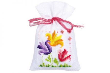How to Make Cross Stitch Gift Bags