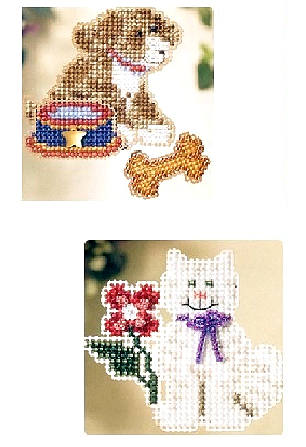 Animal Beaded Cross Stitch Kits