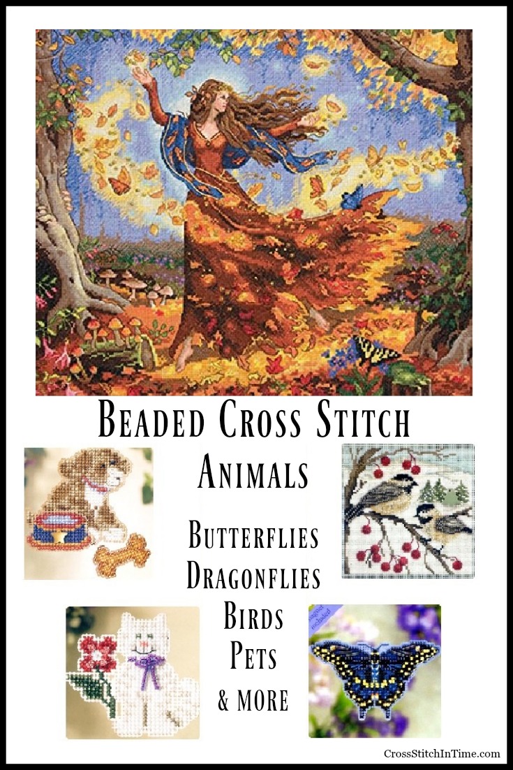Animals Beaded Cross Stitch Kit