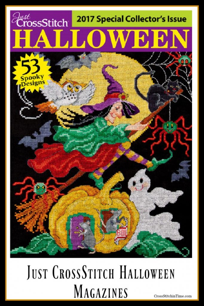 Just CrossStitch Halloween Magazines Cross Stitch in Time