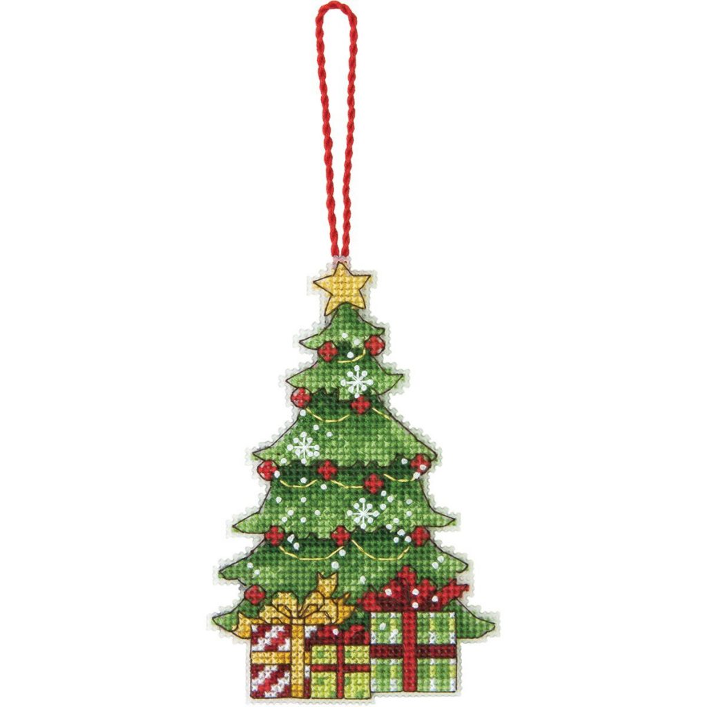 Dimensions Cross Stitch Christmas Tree Ornament Kit