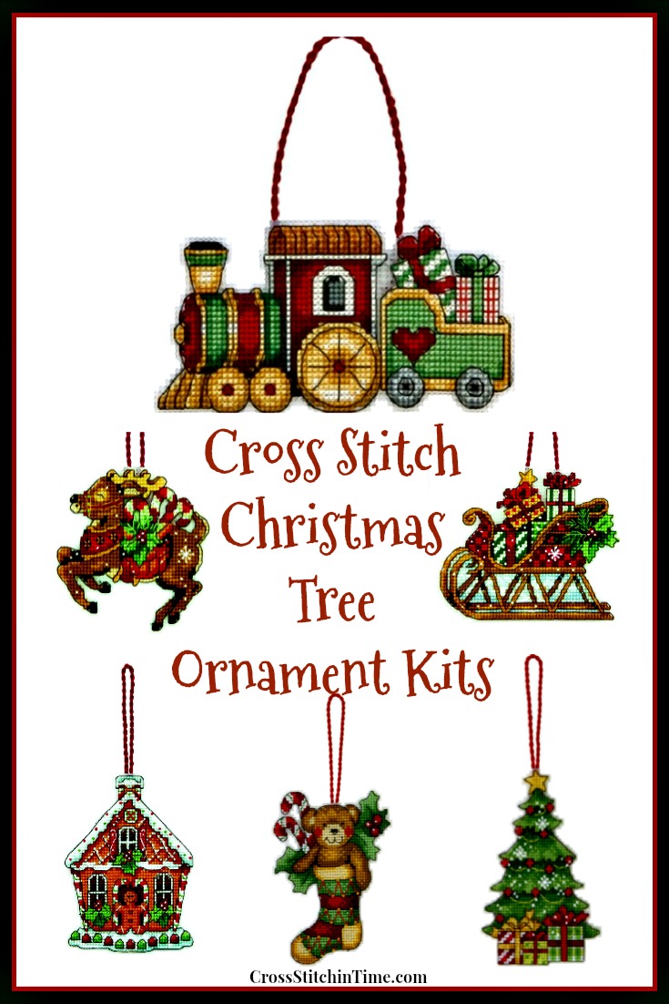 Dimensions Cross Stitch Christmas Ornament Kits