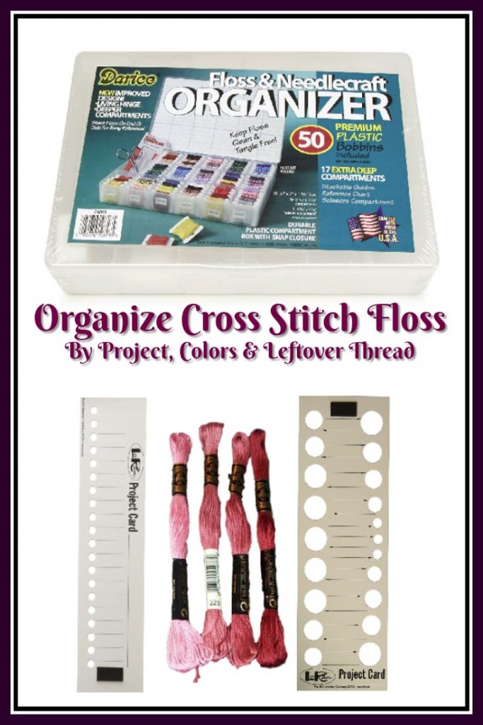 Cross Stitch Floss Organizers